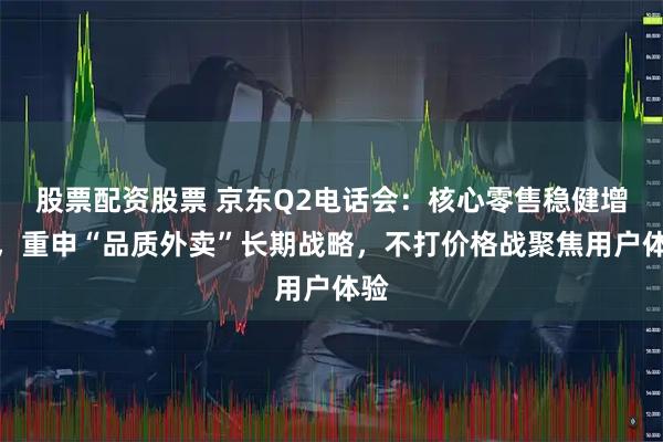 股票配资股票 京东Q2电话会：核心零售稳健增长，重申“品质外卖”长期战略，不打价格战聚焦用户体验